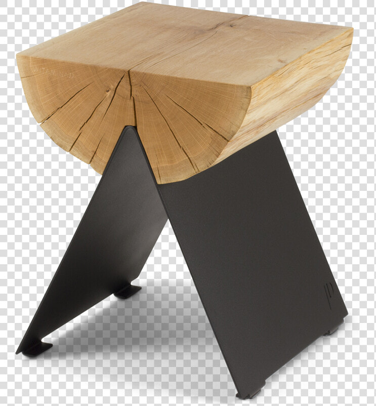 ½ Wooden Stool Black 0   Wooden Stool  HD Png DownloadTransparent PNG