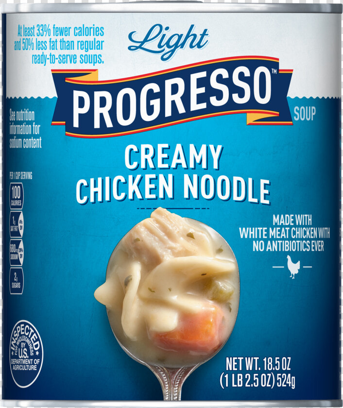 Light Chicken Soup Progresso Nutrition Facts  HD Png DownloadTransparent PNG