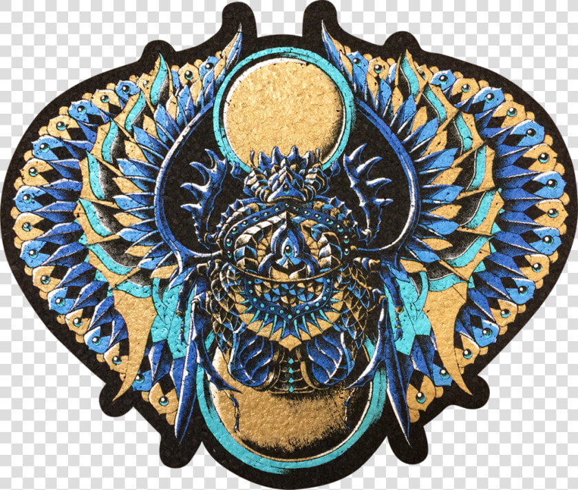 Egyptian Scarab Moodmat   Emblem  HD Png DownloadTransparent PNG