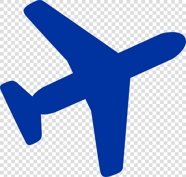 Blue Plane 2 Svg Clip Arts   Plane Clipart Blue  HD Png DownloadTransparent PNG