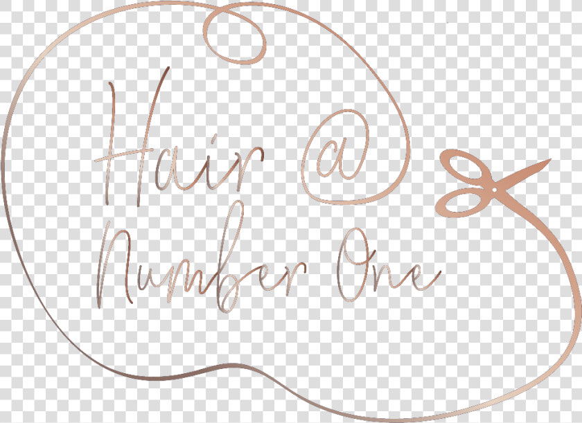 Hair   Number One Hairdresser Islip Logo   Handwriting  HD Png DownloadTransparent PNG