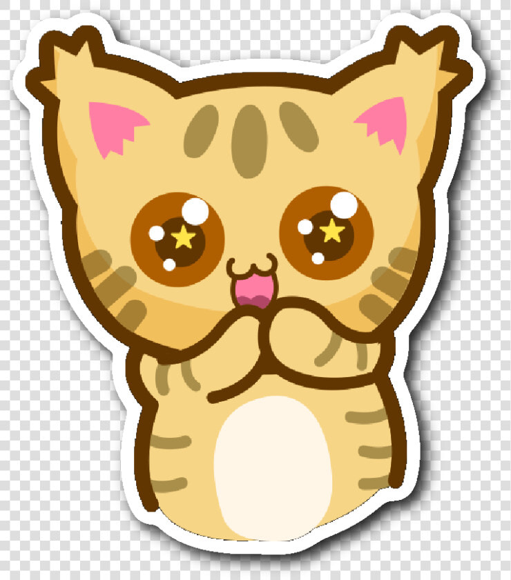 Cute Cat Stickers Series   Sticker  HD Png DownloadTransparent PNG