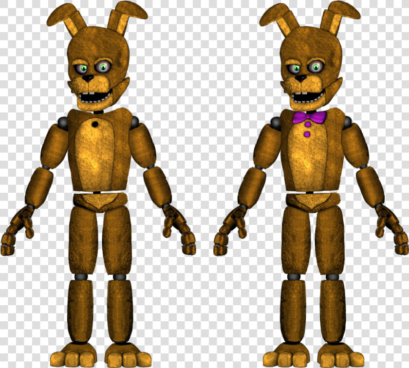 Unwithered Salvage Springtrap   Fnaf 3 Springtrap Full Body  HD Png DownloadTransparent PNG