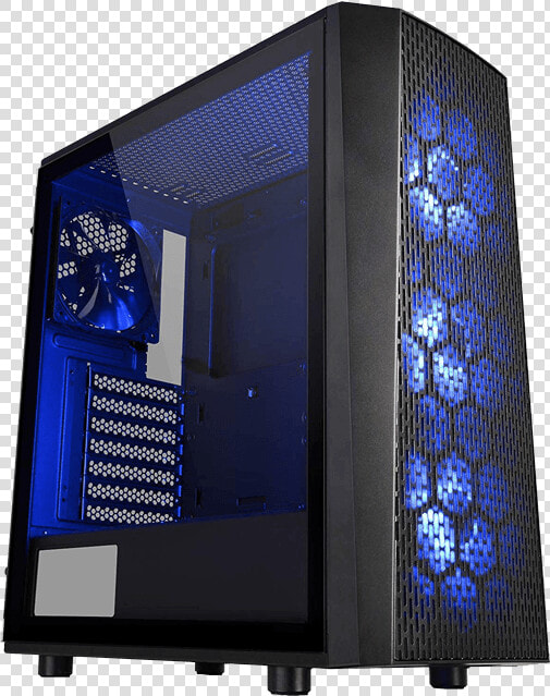 Versa J24 Tempered Glass Rgb Edition  No Psu  Atx    Thermaltake Case Versa J24tg  HD Png DownloadTransparent PNG