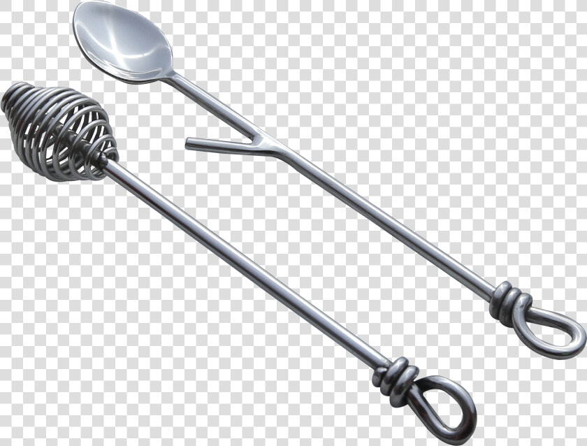 Full Polished Knot Design Honey Dipper  amp  Jam Serving   Lacrosse Stick  HD Png DownloadTransparent PNG