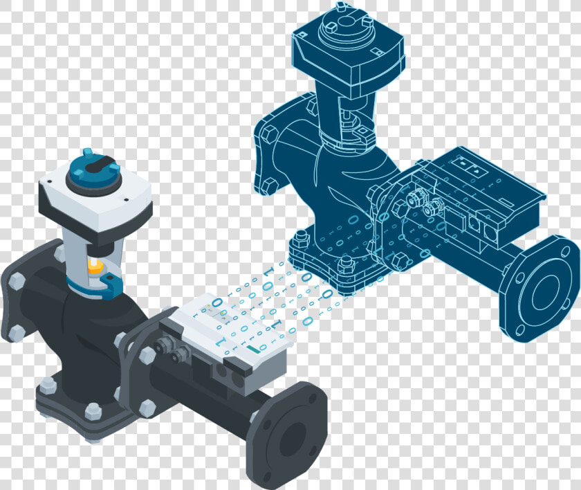 Commissioning Is A Snap   Siemens Intelligent Valve  HD Png DownloadTransparent PNG