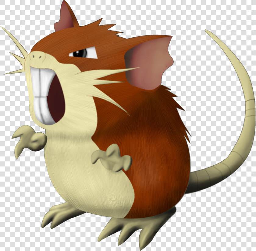 Raticate 3d Png  Transparent PngTransparent PNG