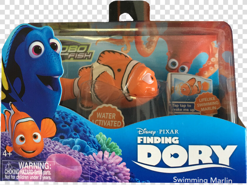 Swimming Marlin Robo Fish   Finding Dory Swimming Nemo  HD Png DownloadTransparent PNG