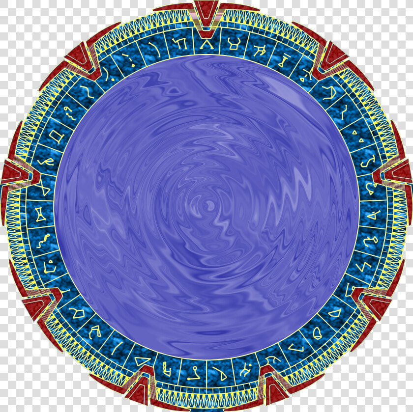 Stylized Coloured Stargate  HD Png DownloadTransparent PNG