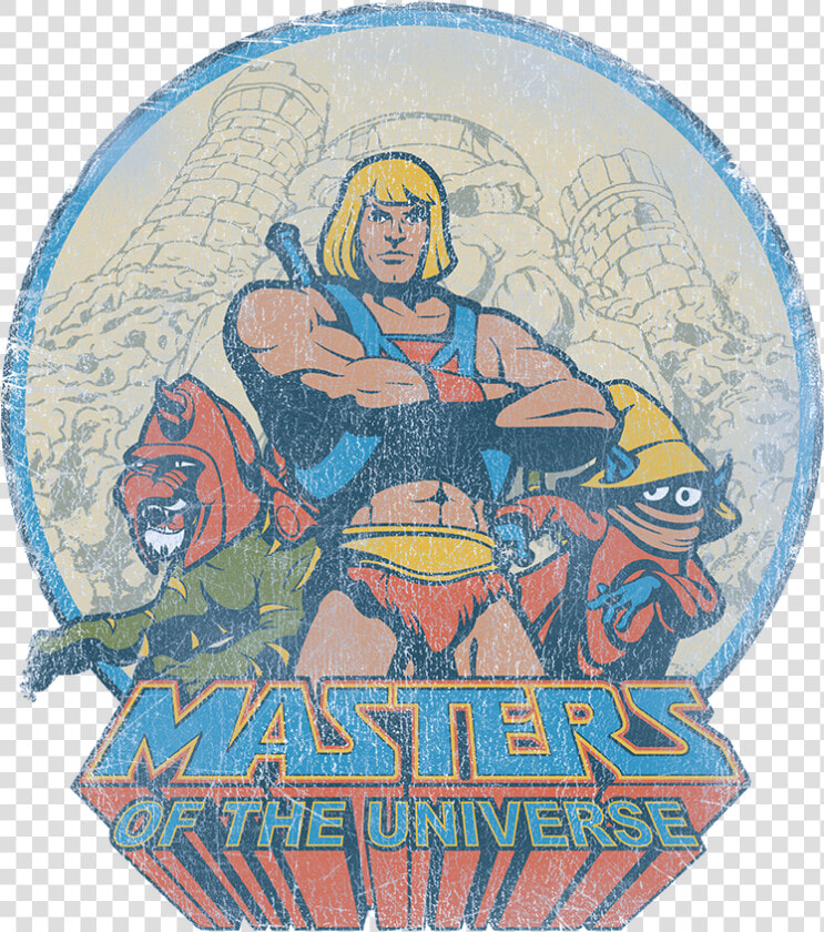 Masters Of The Universe He Man And Crew Juniors T shirt   Master Of The Universe Design Shirt  HD Png DownloadTransparent PNG