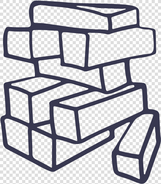 Jenga Piece 08   Jenga Black And White Vector  HD Png DownloadTransparent PNG