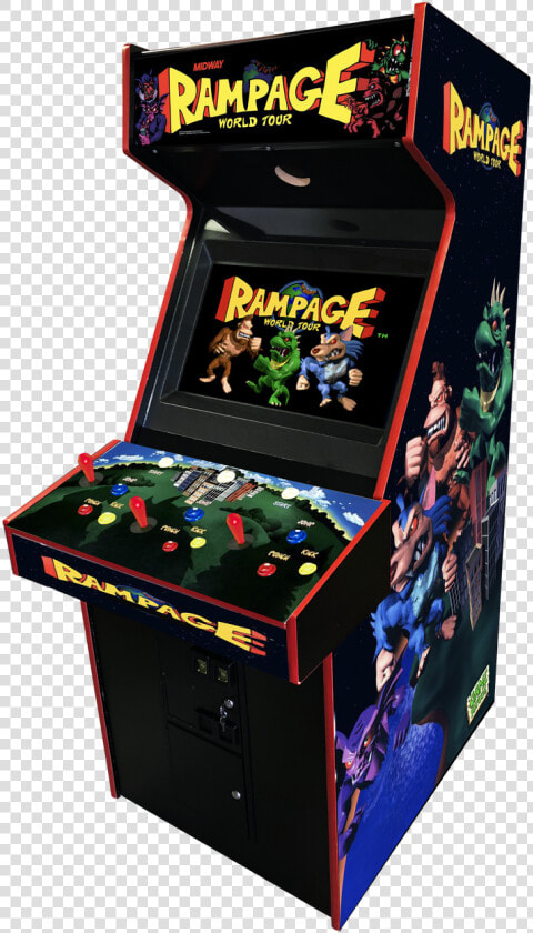 Rampage World Tour Arcade Video Game   Rampage World Tour  HD Png DownloadTransparent PNG