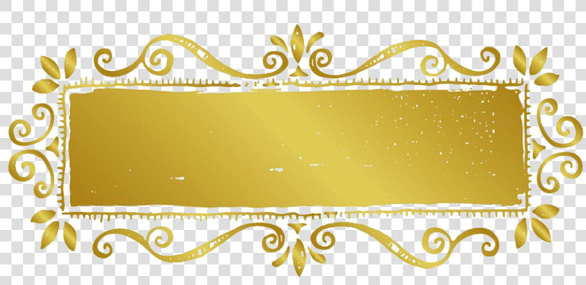 Gold Retro Decorative Frame Png Transparent Picture   Vintage Retro Frame Logo  Png DownloadTransparent PNG