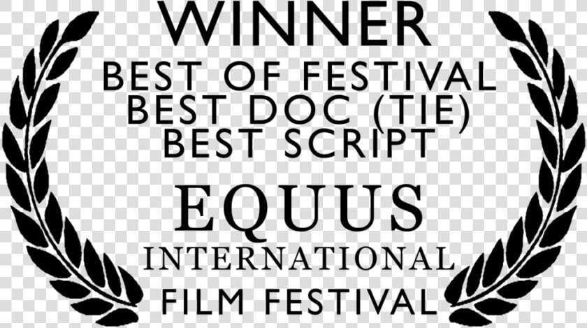 Ttta Equus Intl Wins   Film Festival Award Template  HD Png DownloadTransparent PNG