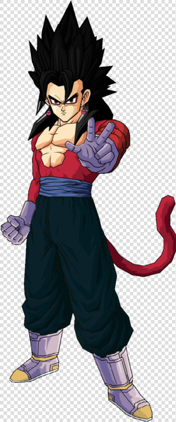 Vegetto Dbgt Final Update   Dragon Ball Z Goku Ssj4  HD Png DownloadTransparent PNG