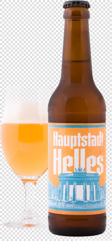 Helles Glass Bottle  HD Png DownloadTransparent PNG