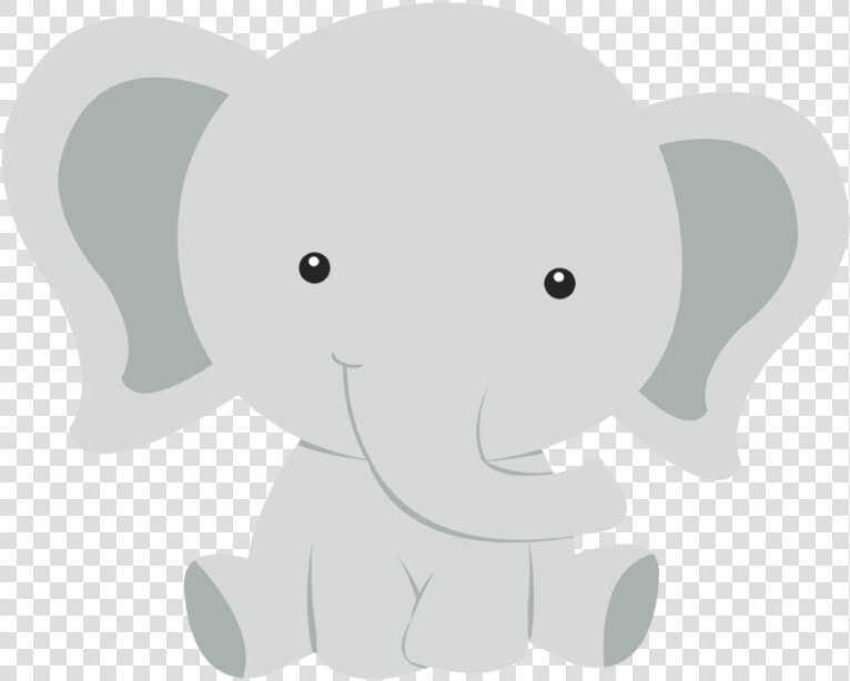 Baby Elephant For Baby Shower Clipart   Png Download   Elephant Head Baby Shower  Transparent PngTransparent PNG