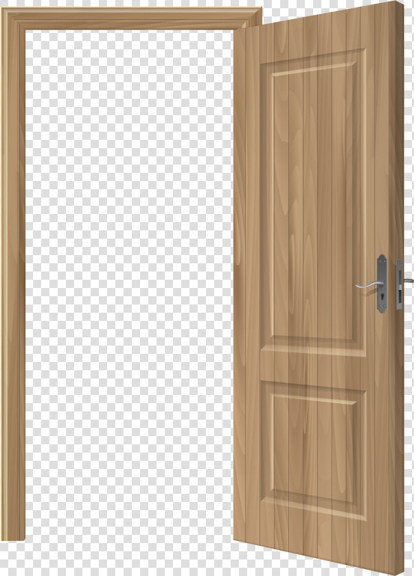 Open Wooden Door Png Clip Art   Closet Clipart Png  Transparent PngTransparent PNG