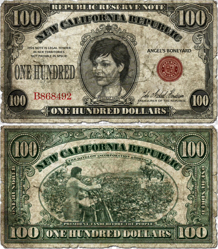 Clip Art Ncr Fallout Wiki   New California Republic Money  HD Png DownloadTransparent PNG