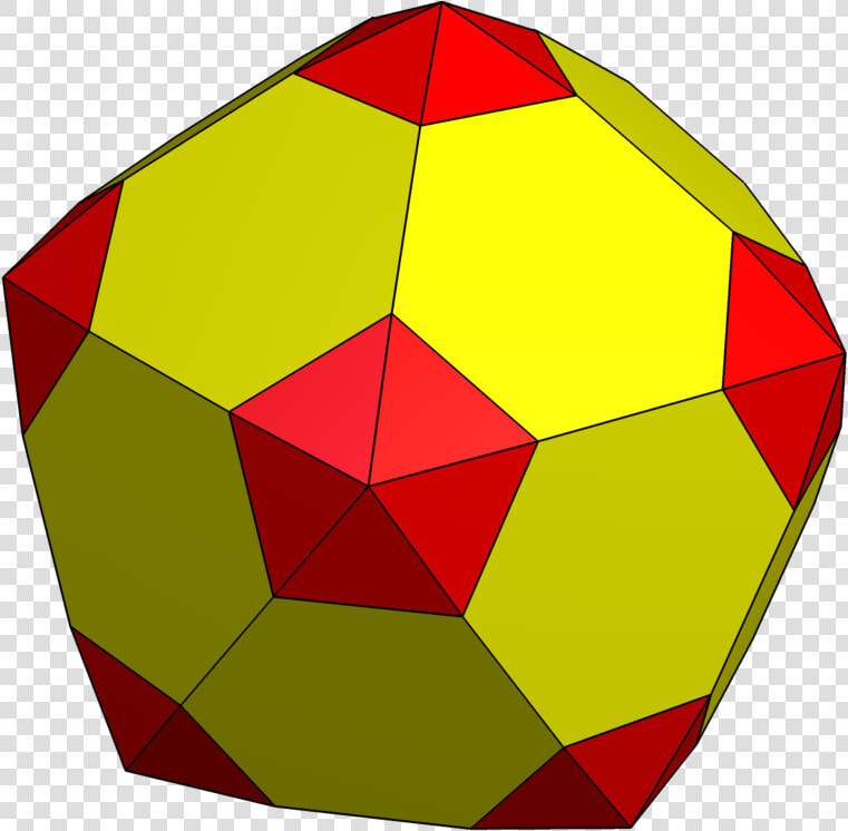 Icosahedron To Truncated Icosahedron  HD Png DownloadTransparent PNG