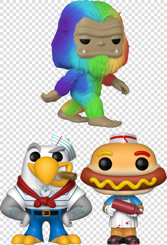 Rainbow Bigfoot Funko Pop   Transparent Cartoons   Frank Von Viener Funko Pop  HD Png DownloadTransparent PNG