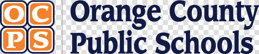 Print Logo   Orange County Public Schools  HD Png DownloadTransparent PNG