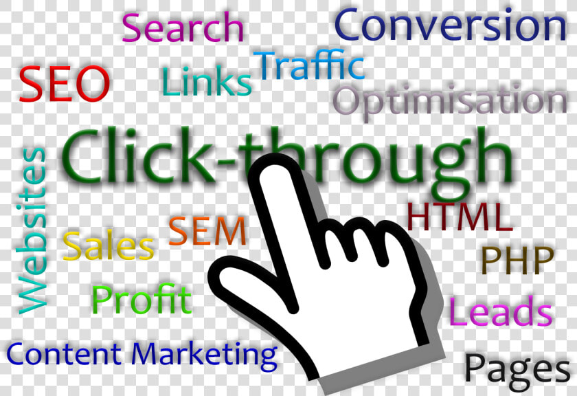 Click through Seo   Gesture  HD Png DownloadTransparent PNG