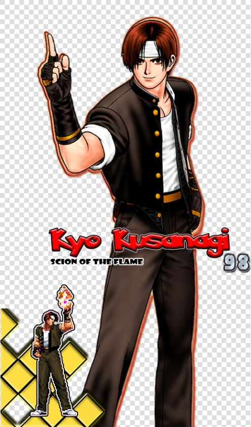 Kyo Kusanagi Png  Transparent PngTransparent PNG