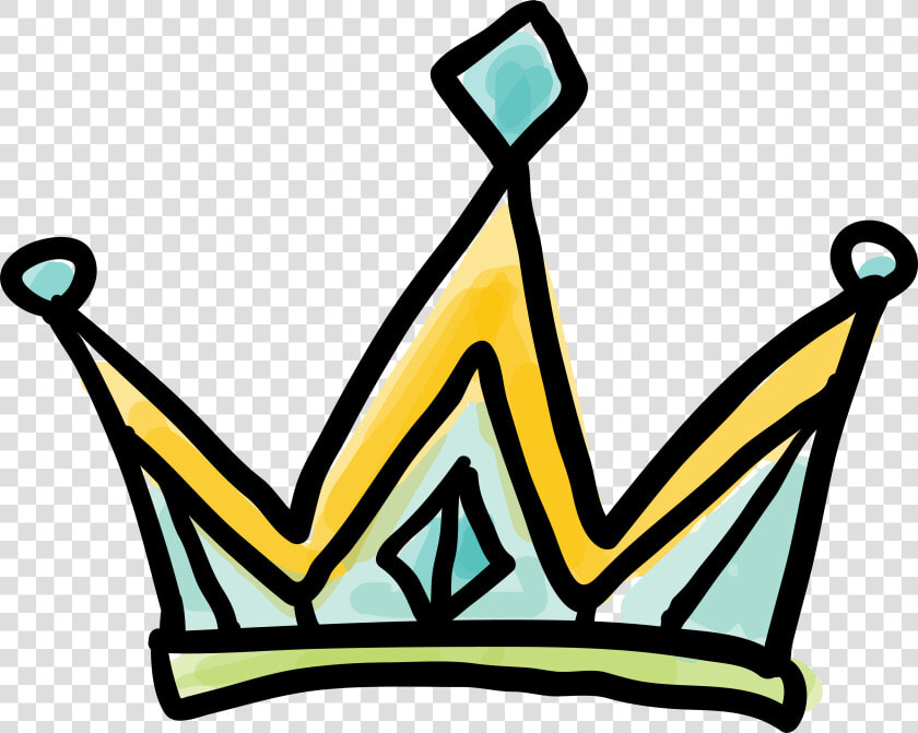 Clipart Crown Doodle   Princess Crown Cartoon Png  Transparent PngTransparent PNG