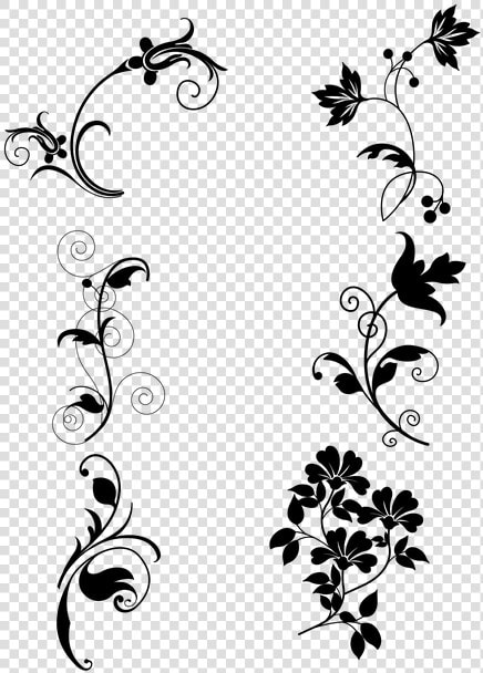 Victorian  Vine  Art Deco  Corner  Frame  Border  Deco   Flower Dxf  HD Png DownloadTransparent PNG