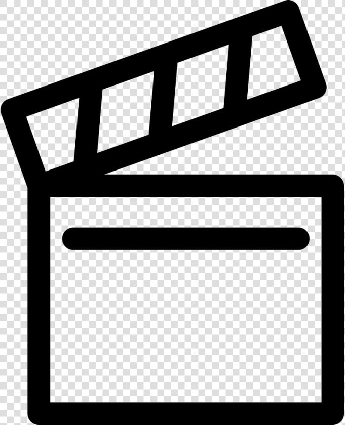 Cinema Clapperboard   Icone Claquete  HD Png DownloadTransparent PNG