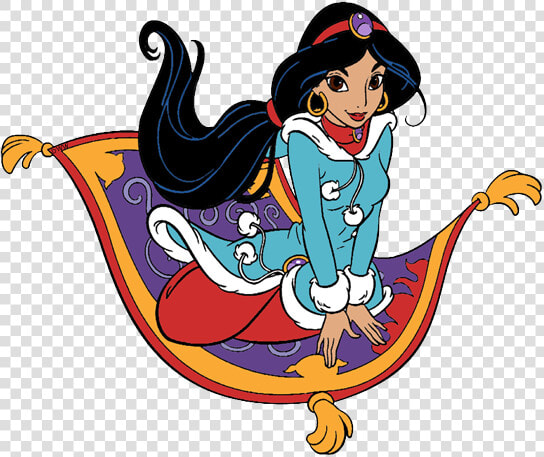  jasmine  happychristmas  disneyprincess  christmas   Jasmine Disney Winter  HD Png DownloadTransparent PNG