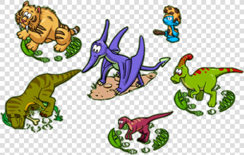 Caveman Dinosaurs   Caveman Smurf  HD Png DownloadTransparent PNG