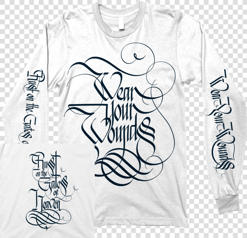 Wear Your Wounds Rust On The Gates Of Heaven   Wear Your Wounds Shirt  HD Png DownloadTransparent PNG