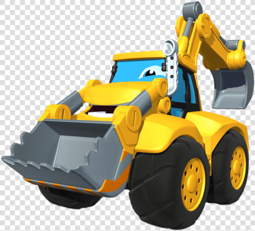 Digger The Backhoe Loader   Adventures Of Chuck And Friends Digger  HD Png DownloadTransparent PNG