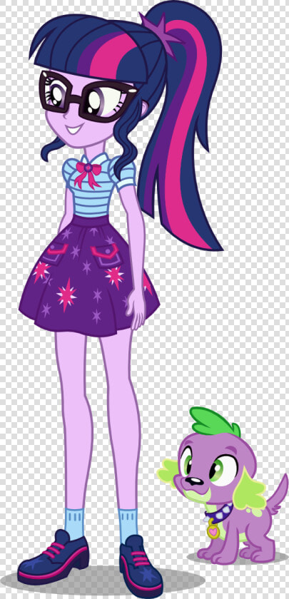 Twilight Sparkle Images Twilight Sparkle And Spike   My Little Pony Equestria Girl Twilight Sparkle  HD Png DownloadTransparent PNG