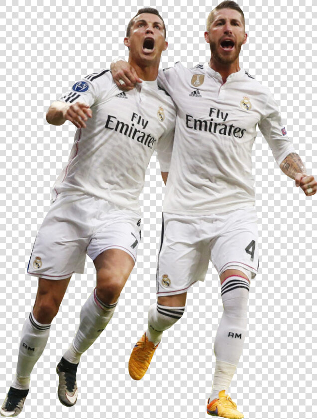 Transparent Ronaldo Png   Cristiano Ronaldo And Sergio Ramos Png  Png DownloadTransparent PNG