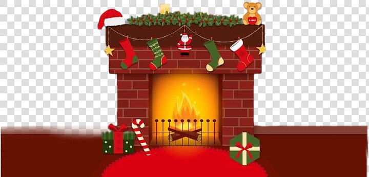 Christmas Chimney Transparent Background   Christmas Santa Wallpaper Iphone  HD Png DownloadTransparent PNG