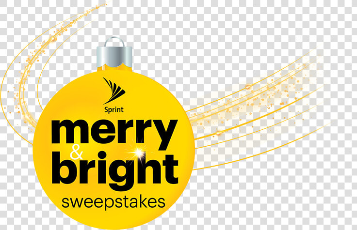 Sprint Merry  amp  Bright Sweepstakes   Graphic Design  HD Png DownloadTransparent PNG