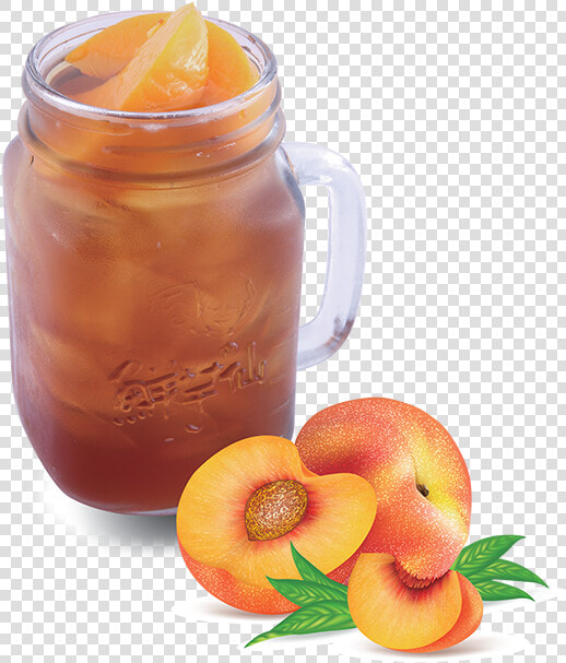 Meet Fresh Milk Tea With Boba   Png Download   Peach Tea No Background  Transparent PngTransparent PNG