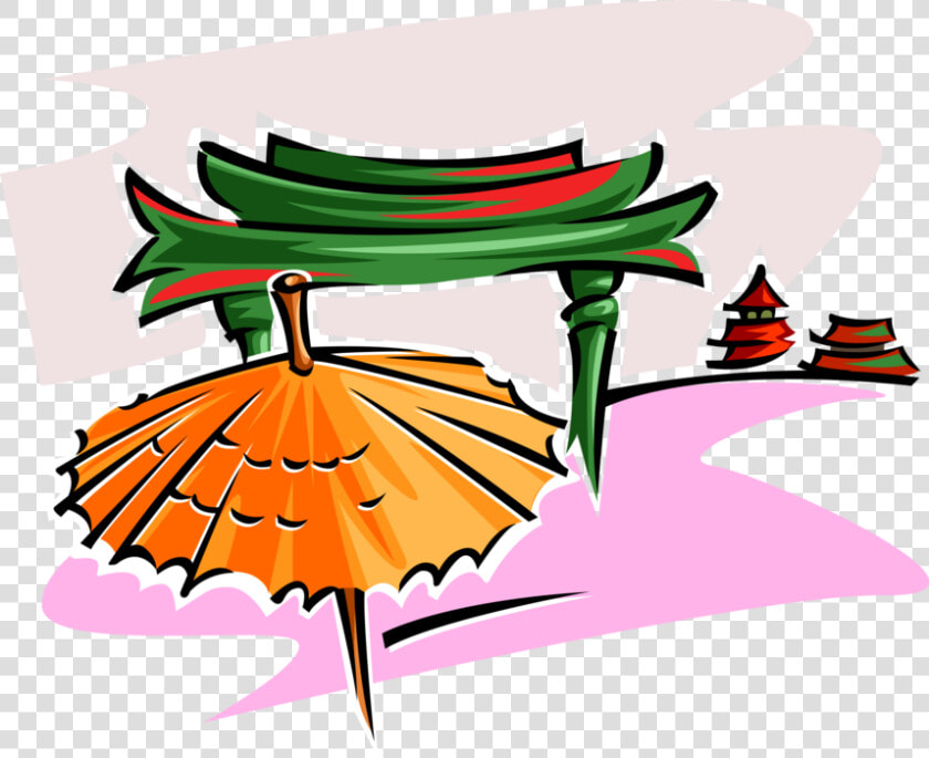 Vector Illustration Of Japanese Traditional Shinto  HD Png DownloadTransparent PNG