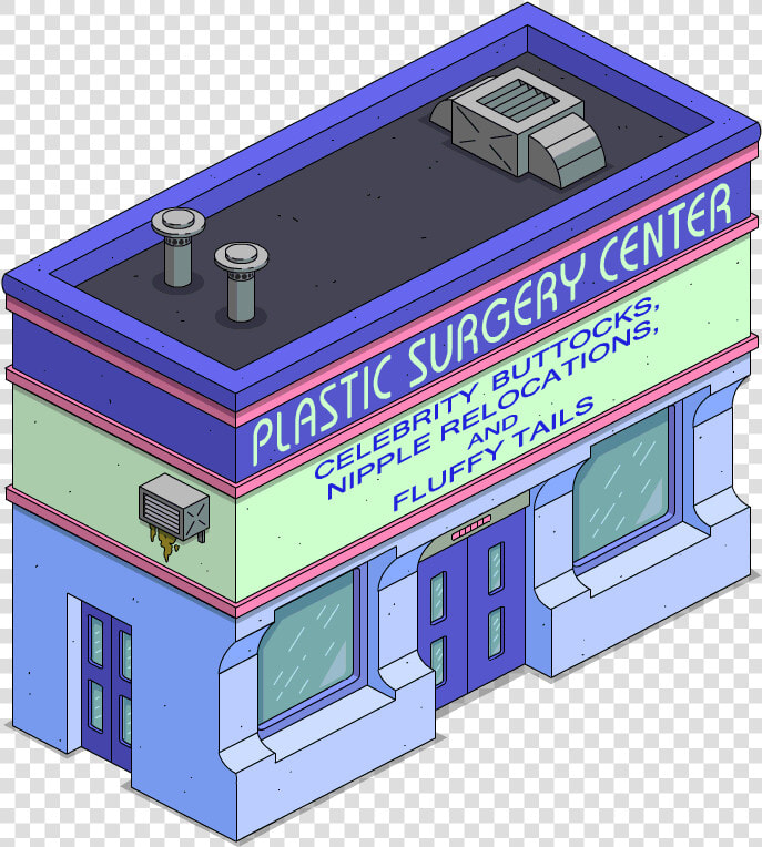 Simpsons Tapped Out Plastic Surgery Center  HD Png DownloadTransparent PNG