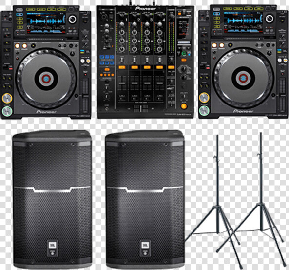 Dj Sound System 100 Up To 100 People   Cdj 2000 Nexus With Mixer  HD Png DownloadTransparent PNG