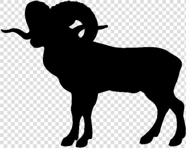 Bighorn Sheep Transprent Png   Ram Silhouette  Transparent PngTransparent PNG