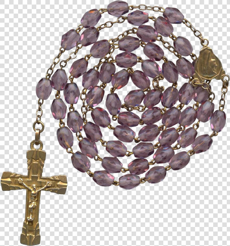 Free Download Amethyst Clipart Amethyst Rosary Purple   Cross  HD Png DownloadTransparent PNG