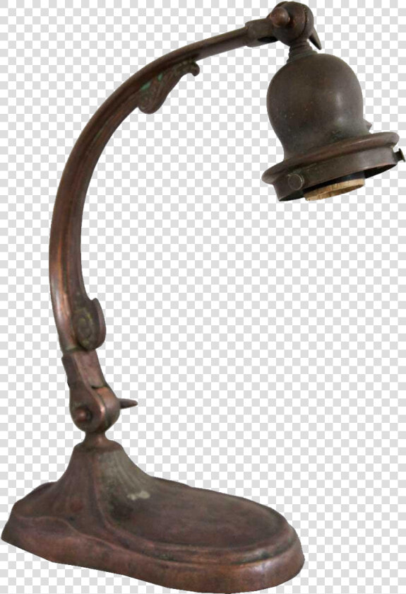 American Handel Brass Goose Neck One light Table Lamp   Antique  HD Png DownloadTransparent PNG