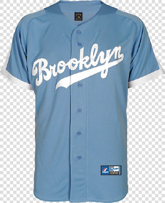 Brooklyn Dodgers Replica Baseball Jersey By Majestic   Brooklyn Dodgers  HD Png DownloadTransparent PNG