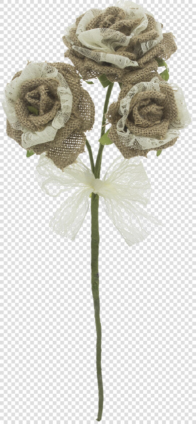 Transparent Burlap Bow Png   Artificial Flower  Png DownloadTransparent PNG