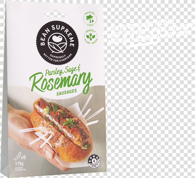 Bean Supreme Parsley Sage  amp  Rosemary Sausages  HD Png DownloadTransparent PNG