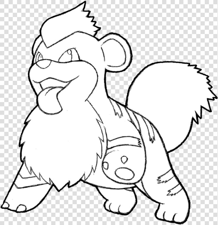 058 Officer Jennyjamesmorrison S Growlithe By Realarpmbq   Cartoon  HD Png DownloadTransparent PNG